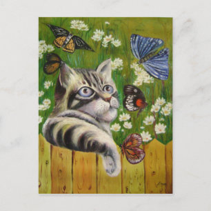 Carte Postale rêve papillon