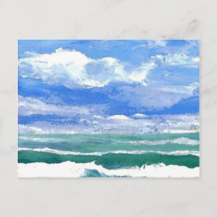 Carte Postale Réveil - CricketDiane Ocean Waves Art Produits