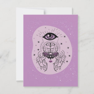 Carte Postale Réveiller l'oeil intérieur