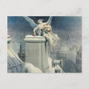 Carte Postale Réveillon de Noël - Gustave Dore