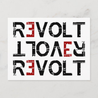 Carte postale REVOLT