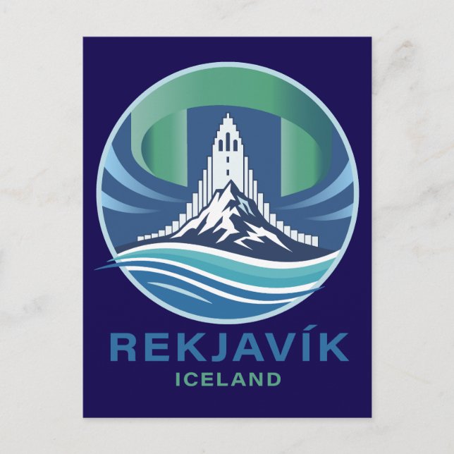 Carte Postale Reykjavik Iceland Europe (Devant)