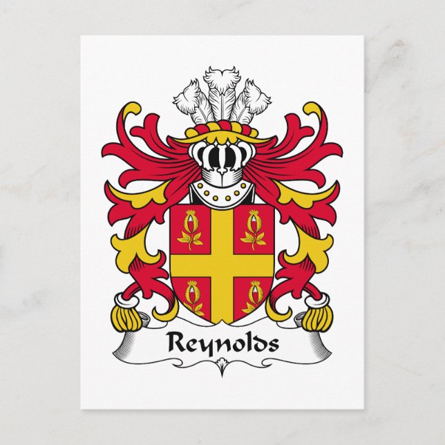 Carte Postale Reynolds Family Crest (Devant)