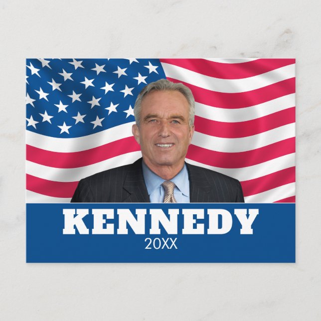 Carte Postale RFK JR - Robert Kennedy Photo 2024 (Devant)