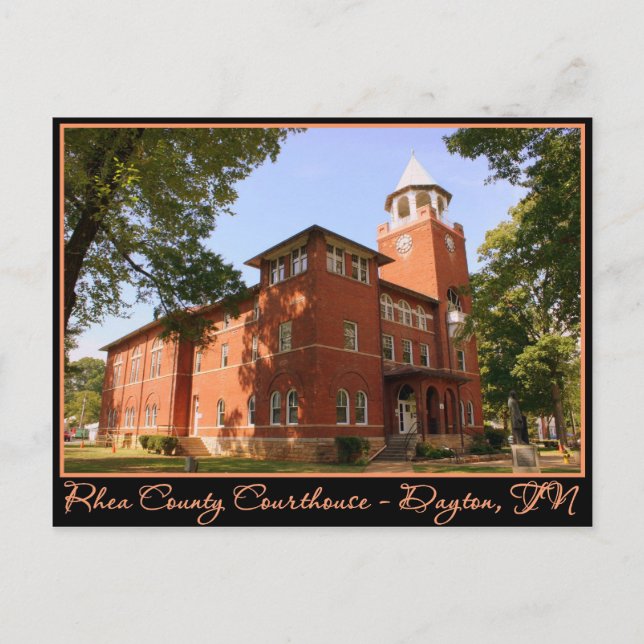 Carte Postale Rhea County Courthouse - Dayton, TN (Devant)