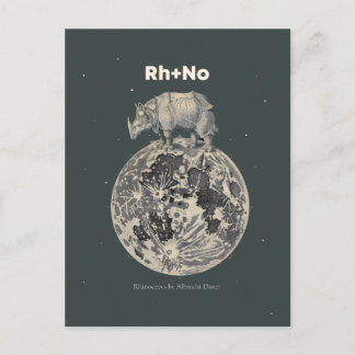 Carte Postale Rhino