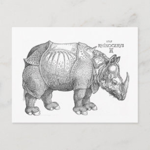 Carte Postale Rhinoceros