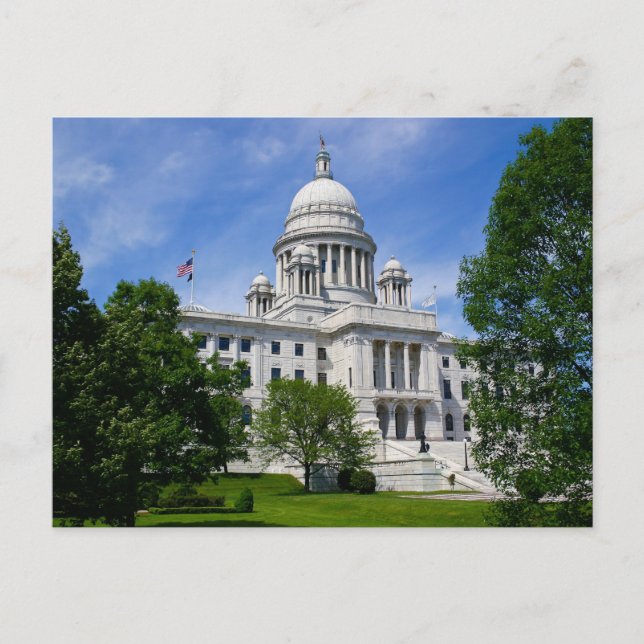 Carte postale Rhode Island Capitol (Devant)