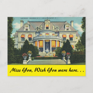 Carte Postale Rhode Island, Chetwood, Newport