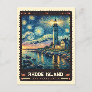 Carte Postale Rhode Island   Vincent Van Gogh inspiré