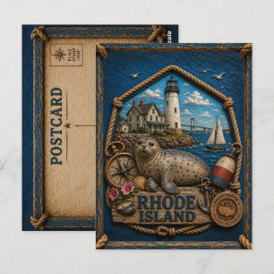 Carte Postale Rhode Island Voyage Ancien