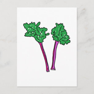 Carte Postale Rhubarb
