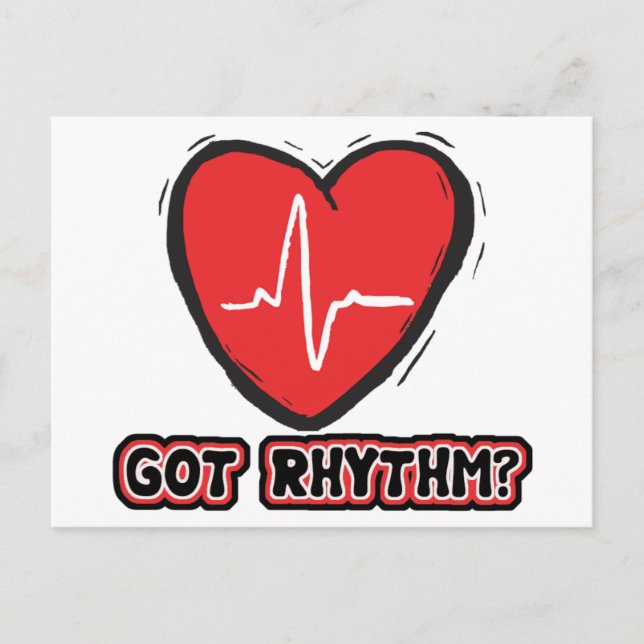 Carte Postale Rhythme obtenu (Devant)