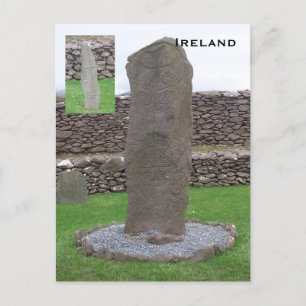 Carte Postale Riasc Stone, Kerry, Irlande