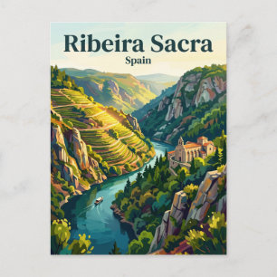 Carte Postale Ribeira Sacra Espagne