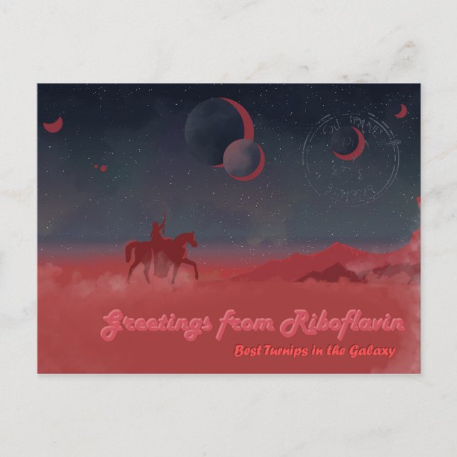 Carte postale Riboflavine (Devant)