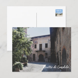 Carte Postale Ricetto di Candelo, Piémont, Italie