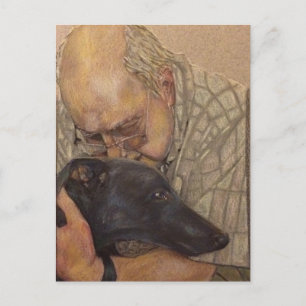 Carte Postale Richard et Ronnie Greyhound