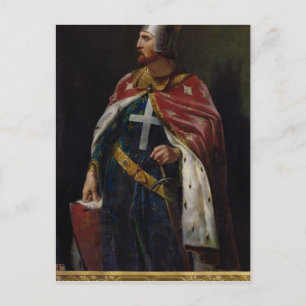 Carte Postale Richard I le Cœur de Lion Roi d'Angleterre, 1841