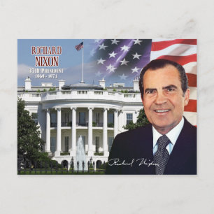 Carte Postale Richard Nixon - 37e président des États-Unis