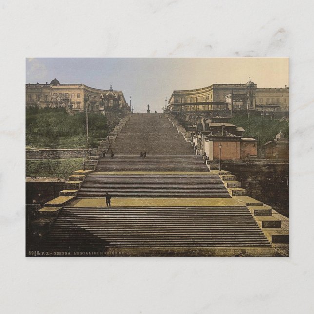 Carte Postale Richelieu Stair, Odessa, Russie (c.-à-d. Ukraine)  (Devant)