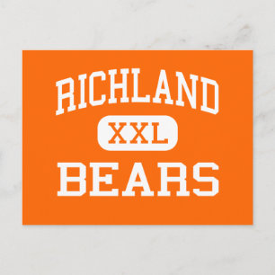 Carte Postale Richland - Ours - Lycée - Richland Missouri