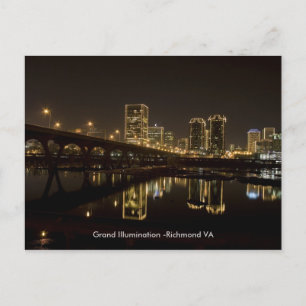 Carte Postale Richmond Grand éclairage,