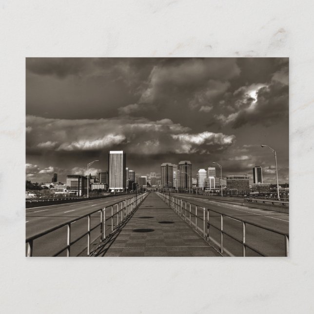 Carte Postale Richmond VA Skyline (Devant)