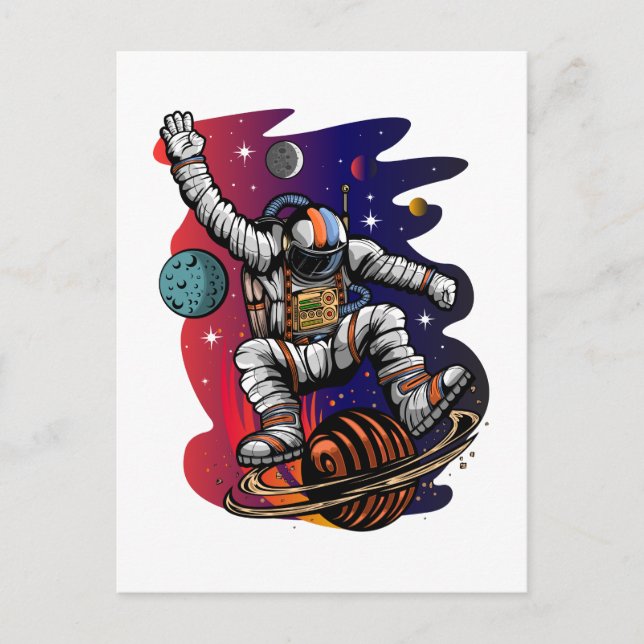 Carte Postale Ride de l'espace (Devant)