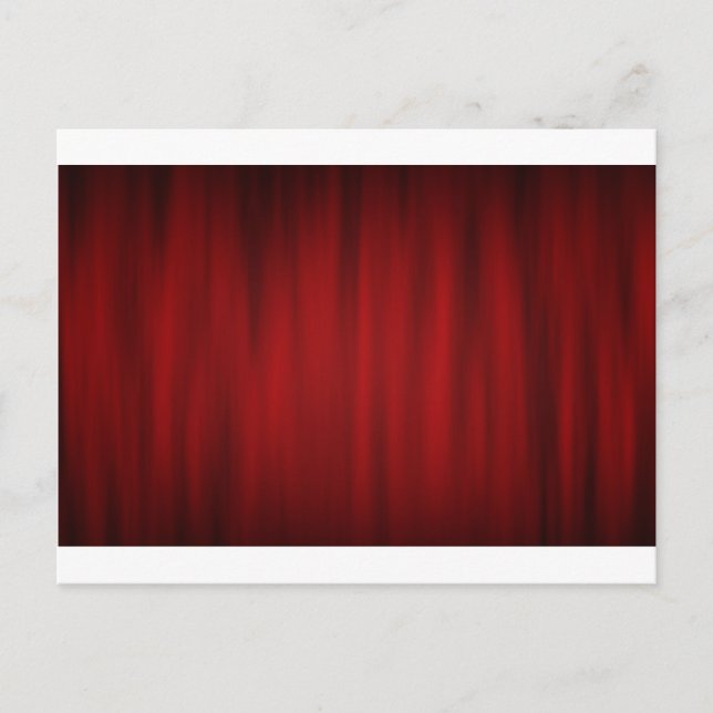 Carte Postale rideaux (Devant)