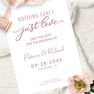 Carte Postale Rien de Fantastique Juste un Mariage Amour Save Th