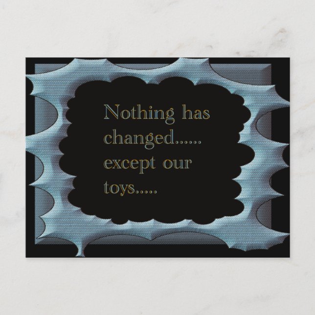 Carte Postale Rien N'A Changé (Devant)