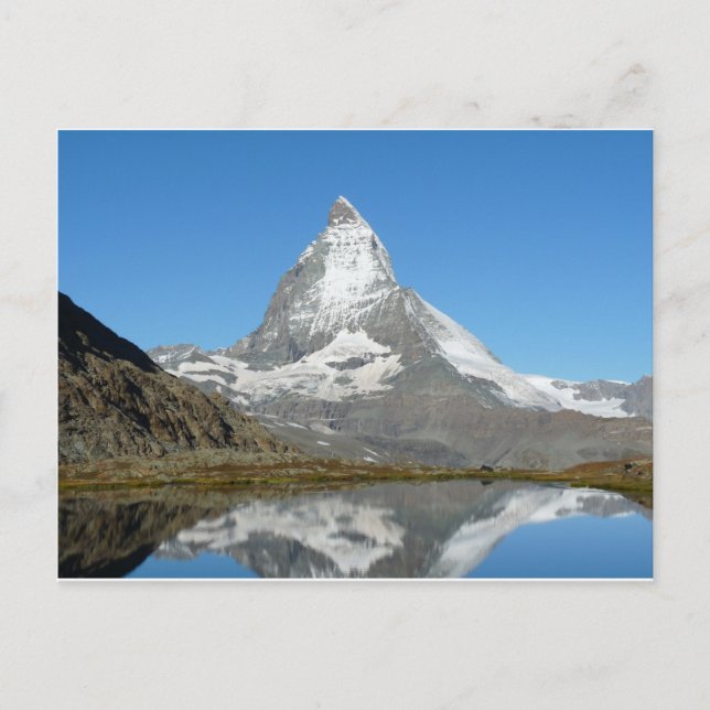 Carte postale Riffelsee Matterhorn (Devant)