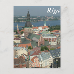 Carte Postale Riga, Lettonie