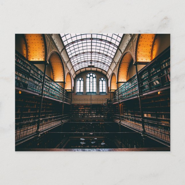 CARTE POSTALE RIJKSMUSEUM INTERIOR - AMSTERDAM, PAYS-BAS (Devant)
