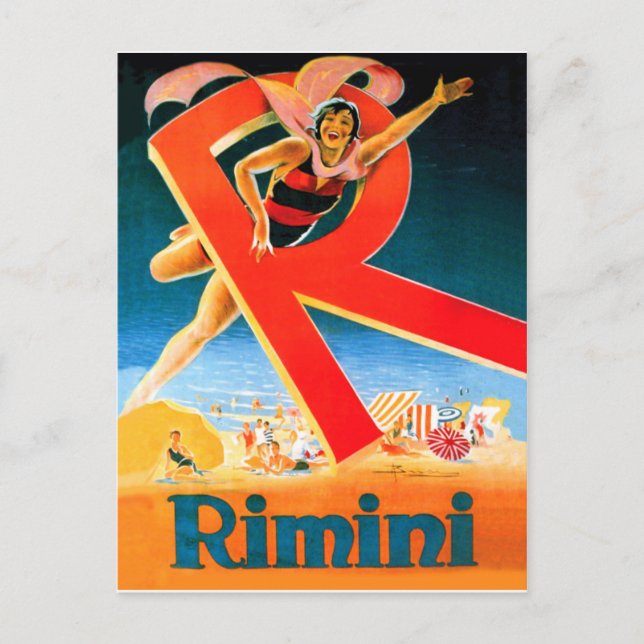 Carte Postale Rimini (Devant)