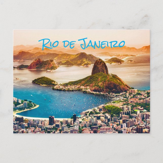 Carte Postale Rio de Janeiro Brésil (Devant)