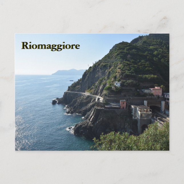 Carte postale Riomaggiore Via dell'Amore (Devant)