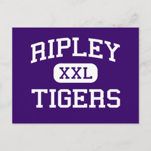 Carte Postale Ripley - Tigers - Lycée - Ripley Tennessee