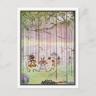 Carte Postale Riquet avec Tuft par Harry Clarke