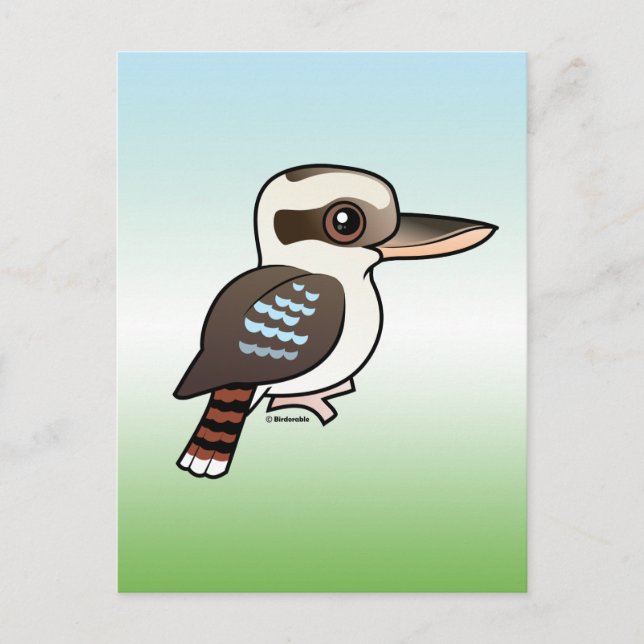 Carte Postale Rire Kookaburra (Devant)
