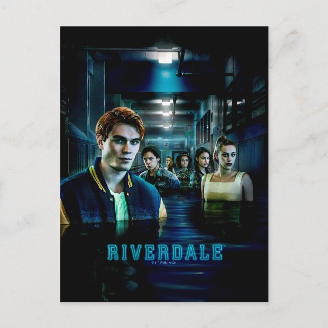 Carte Postale Riverdale Flooded Hallway Poster (Devant)