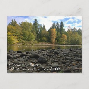 Carte Postale Rivière Clackamas, Oregon