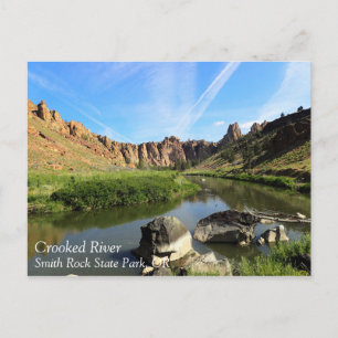 Carte Postale Rivière Crooked, Oregon
