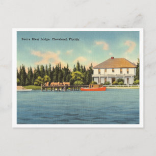 Carte Postale Rivière de la Paix vintage, Floride