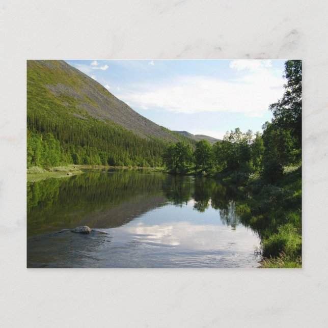 Carte Postale rivière de montagne (Devant)