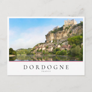 Carte Postale Rivière Dordogne et Beynac-et-Cazenac, France