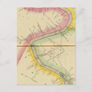 Carte Postale Rivière et vallée de l'Ohio supérieur 11