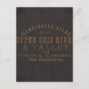 Carte Postale Rivière et vallée de l'Ohio supérieur 11