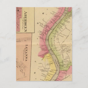 Carte Postale Rivière et vallée de l'Ohio supérieur 2